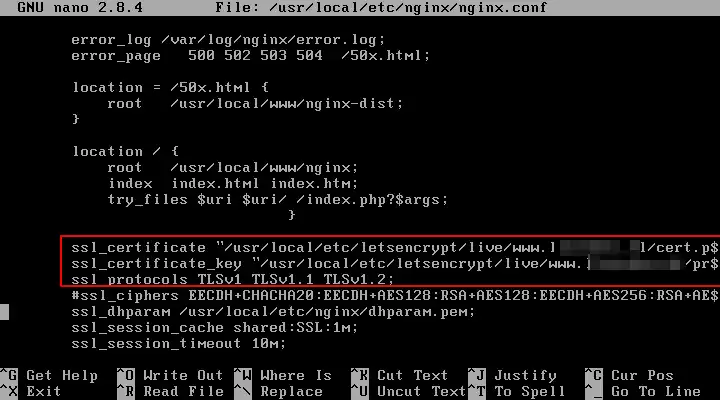 قفل HTTPS في متصفح بعد تفعيل شهادة Let's Encrypt على Nginx