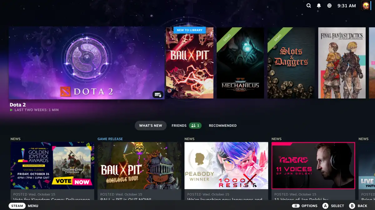 Steam Beta: Proton Default للألعاب غير المتجر على Linux