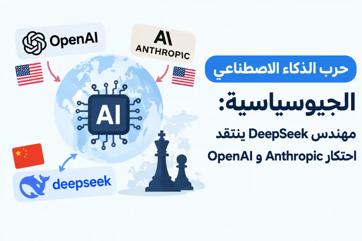 حرب الذكاء الاصطناعي الجيوسياسية: مهندس DeepSeek ينتقد احتكار Anthropic و OpenAI