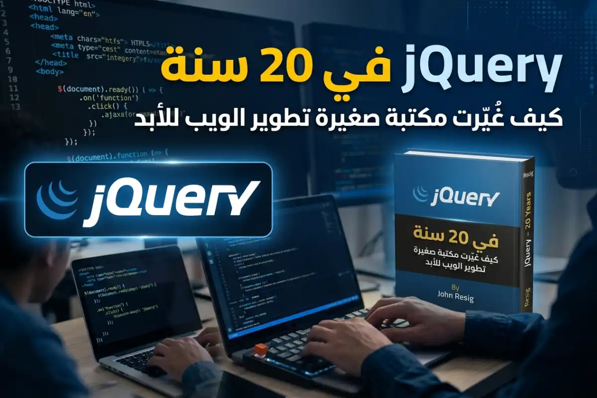 jQuery في 20 سنة: كيف غيّرت مكتبة صغيرة تطوير الويب للأبد