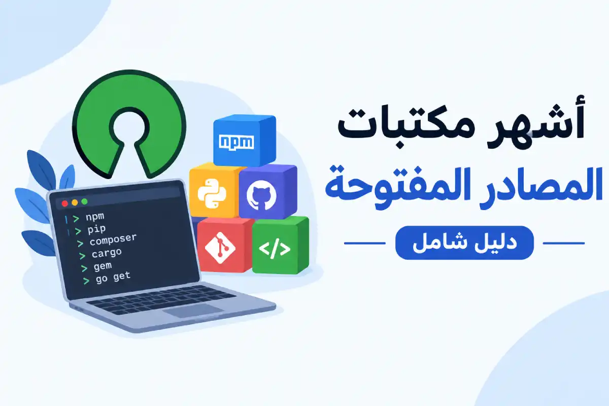 أشهر مكتبات المصادر المفتوحة