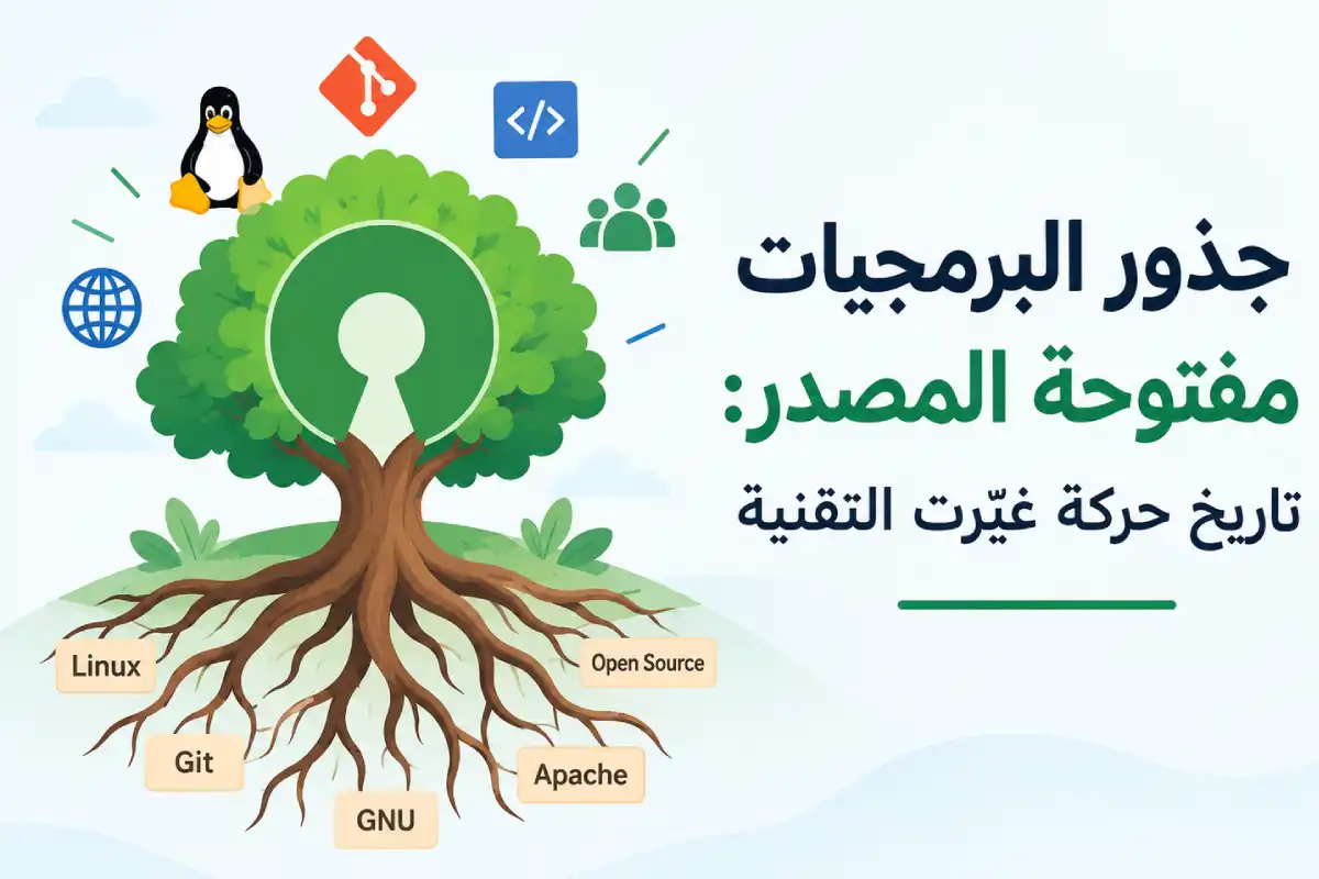 جذور البرمجيات مفتوحة المصدر: تاريخ حركة غيّرت التقنية