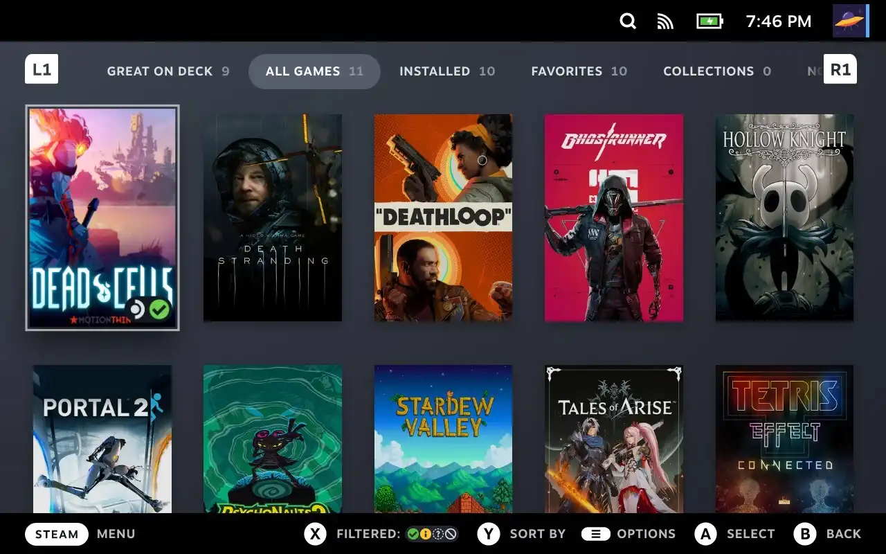 واجهة Big Picture Mode الجديدة في عميل Steam البيتا