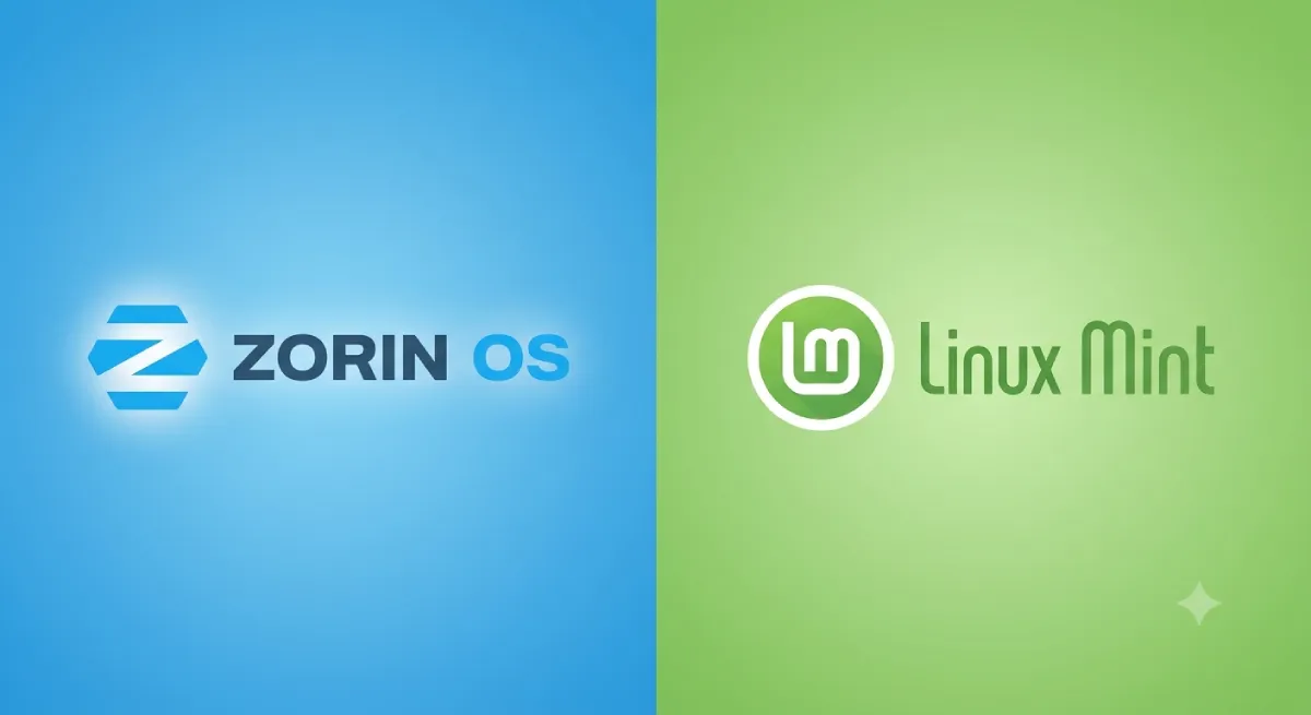 جدول مقارنة بين Zorin OS و Linux Mint